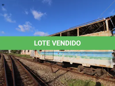 LOTE 005 - DIVERSOS MATERIAIS DE FERRO COMPOSTO DE:  02 VAGÕES DE TREM PARA MANUTENÇÃO