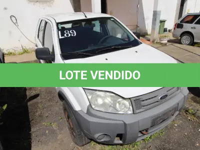 LOTE 089 - VEÍCULO; MARCA/MODELO: FORD/ECOSPORT XL 1.6FLEX FAB/MOD: 2011/2012 PLACA: NZG7315 CHASSI: 9BFZE55P6C8712830