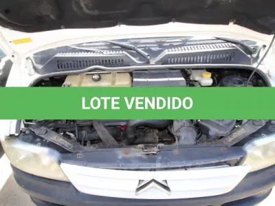 LOTE 125 - VEÍCULO; MARCA/MODELO: CITROEN/JUMPER M33M 23S FAB/MOD: 2010/2011 PLACA: NYL9367 CHASSI: 935ZBXMMBB2068628