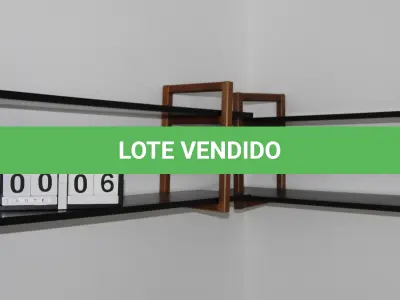 LOTE 006 - LOTE - 0006 - PRATELEIRA DE PAREDE CONJ. 2 PÇS.
