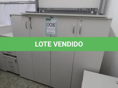 LOTE 008 - MÓVEIS PARA ESCRITÓRIO
