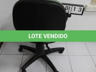 LOTE 013 - LOTE - 0013 - CADEIRA SECRETÁRIA GIRATÓRIA C/ BRAÇO
