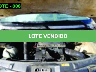 LOTE 008 - VEÍCULO - MERCEDES-BENS SPRINTER, 2014/2014, DIESEL, DÉBITO POR CONTA DO ARREMATANTE R$ 10.340,19.