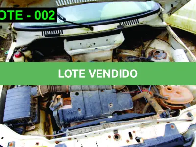 LOTE 002 - VEÍCULO - FIAT UNO WAY, 2011/2011, ALCOOL/GASOLINA (DÉBITO POR CONTA DO ARREMATANTE R$ 85,13).