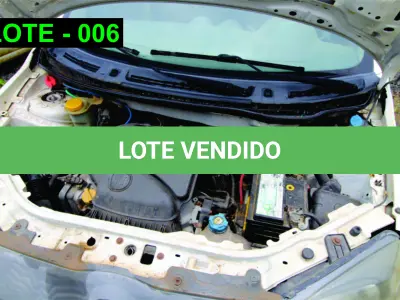 LOTE 006 - VEÍCULO - FIAT UNO WAY 1.0, 2010/2011, ALCOOL/GASOLINA.