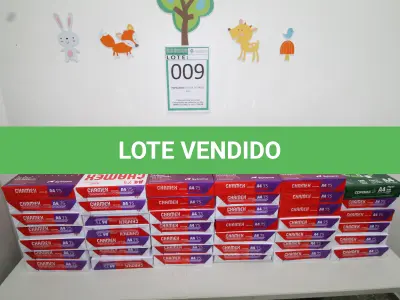 LOTE 009 - MATERIAL DE PAPELARIA