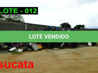 LOTE 012 - SUCATA COMPOSTA DE DIVERSOS MATERIAIS.