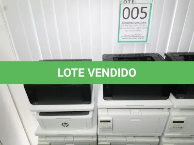 LOTE 005 - INFORMÁTICA - IMPRESSORAS