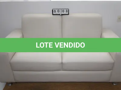 LOTE 008 - LOTE - 0008 - SOFÁ 2 LUGARES CORINO