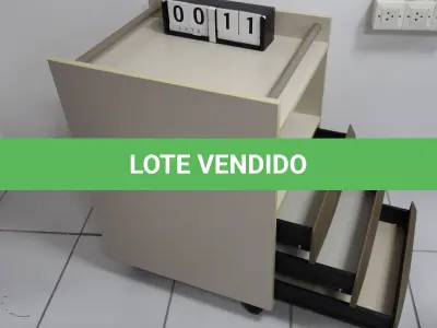 LOTE 011 - LOTE - 0011 - GAVETEIRO 3 GAVETAS