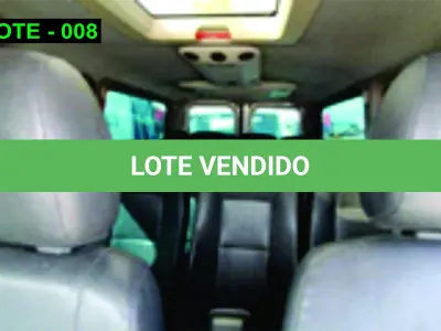 LOTE 008 - VEÍCULO - MERCEDES-BENS SPRINTER, 2014/2014, DIESEL, DÉBITO POR CONTA DO ARREMATANTE R$ 10.340,19.