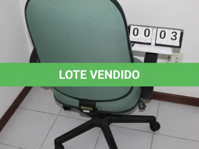 LOTE 003 - LOTE - 0003 - CADEIRA PRESIDENTE GIRATÓRIA C/ BRAÇO