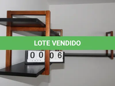 LOTE 006 - LOTE - 0006 - PRATELEIRA DE PAREDE CONJ. 2 PÇS.