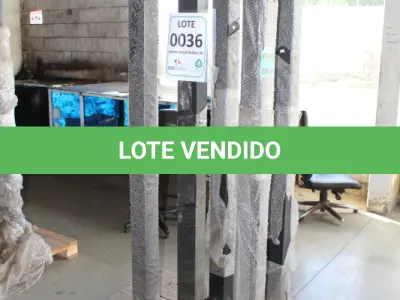 LOTE 036 - MATERIAL DIVERSO