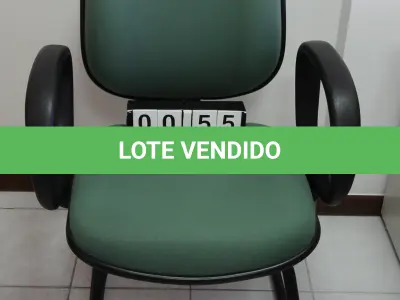 LOTE 055 - LOTE - 0055 - CADEIRA DIRETOR FIXA C/ BRAÇO