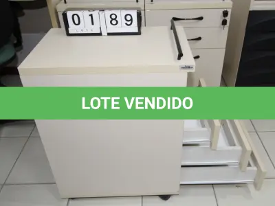 LOTE 189 - LOTE - 0189 - GAVETEIRO 3 GAVETAS