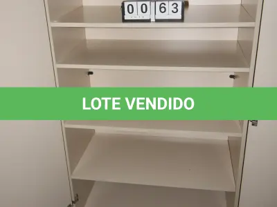 LOTE 063 - LOTE - 0063 - ARMÁRIO 2 PORTAS ALTO