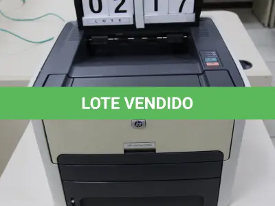 LOTE 217 - LOTE - 0217 - IMPRESSORA HP LASERJET 1320N