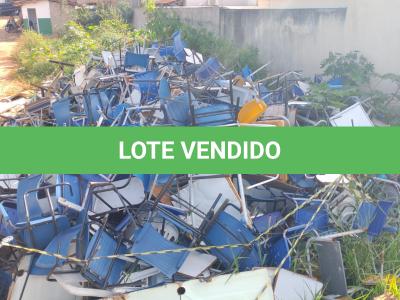 LOTE 001 - SUCATA DE FERRO