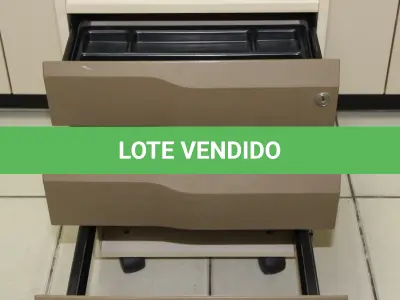 LOTE 125 - LOTE - 0125 - GAVETEIRO 3 GAVETAS