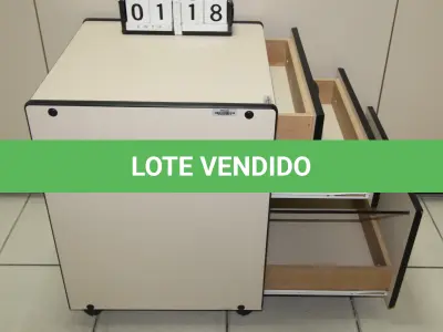 LOTE 118 - LOTE - 0118 - GAVETEIRO 3 GAVETAS