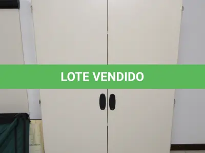 LOTE 196 - LOTE - 0196 - ARMÁRIO 2 PORTAS ALTO