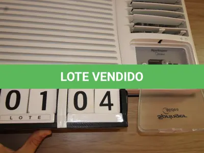 LOTE 104 - LOTE - 0104 - AR CONDICIONADO 18.000 BTU'S