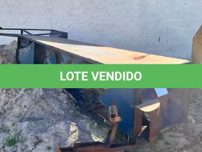 LOTE 001 - SUCATA DE FERRO