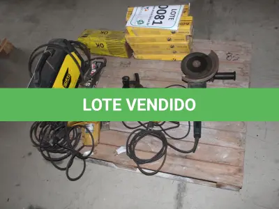LOTE 081 - MATERIAL DIVERSO