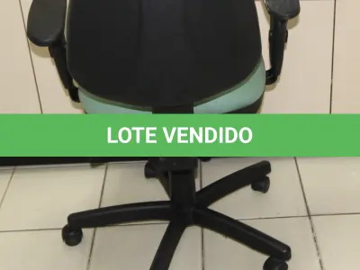 LOTE 128 - LOTE - 0128 - CADEIRA SECRETÁRIA GIRATÓRIA C/ BRAÇO