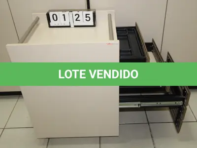 LOTE 125 - LOTE - 0125 - GAVETEIRO 3 GAVETAS