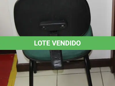 LOTE 168 - LOTE - 0168 - CADEIRA SECRETÁRIA FIXA S/ BRAÇO