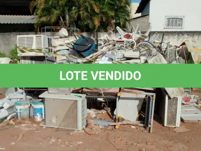 LOTE 001 - SUCATA DE FERRO