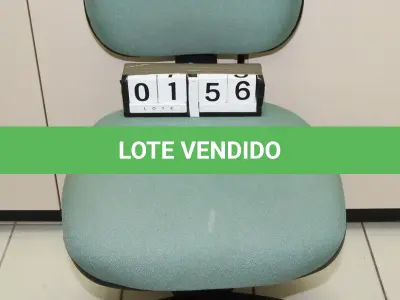 LOTE 156 - LOTE - 0156 - CADEIRA SECRETÁRIA GIRATÓRIA S/ BRAÇO