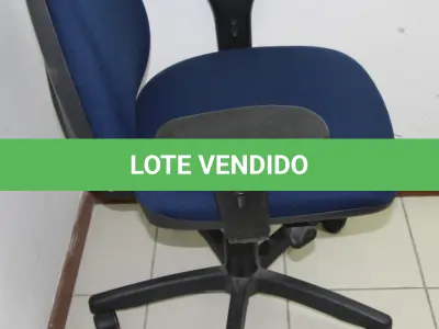 LOTE 205 - LOTE - 0205 - CADEIRA SECRETÁRIA GIRATÓRIA C/ BRAÇO
