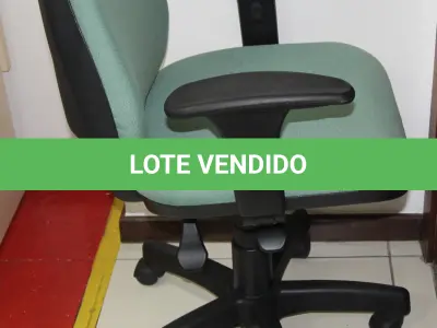 LOTE 174 - LOTE - 0174 - CADEIRA SECRETÁRIA GIRATÓRIA C/ BRAÇO