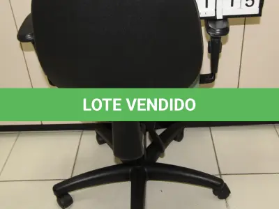 LOTE 115 - LOTE - 0115 - CADEIRA SECRETÁRIA GIRATÓRIA C/ BRAÇO