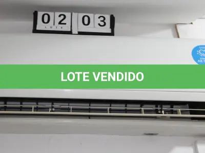 LOTE 203 - LOTE - 0203 - AR CONDICIONADO 18.000 BTU'S