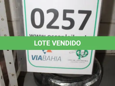LOTE 257 - MATERIAL DIVERSO