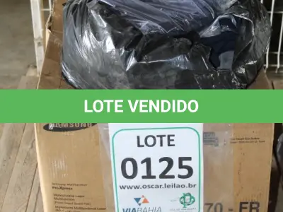 LOTE 125 - MATERIAL DIVERSO