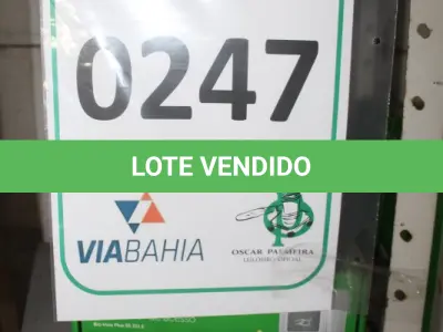 LOTE 247 - MATERIAL DIVERSO