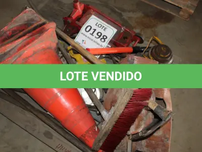 LOTE 198 - MATERIAL DIVERSO