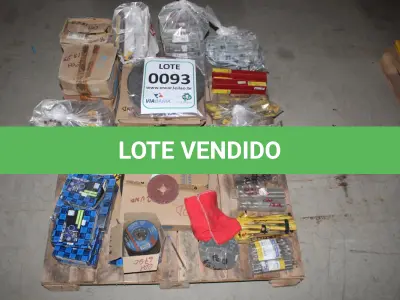 LOTE 093 - MATERIAL DIVERSO