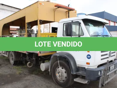 LOTE 124 - VEÍCULO  VW 13.190 - CAMINHÃO DE PINTURA