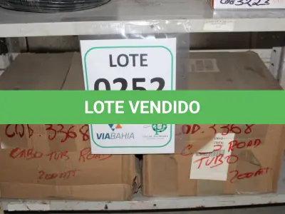 LOTE 252 - MATERIAL DIVERSO
