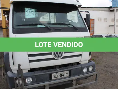 LOTE 124 - VEÍCULO  VW 13.190 - CAMINHÃO DE PINTURA