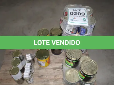 LOTE 209 - MATERIAL DIVERSO