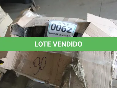 LOTE 062 - MATERIAL DIVERSO
