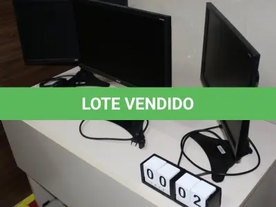 LOTE 002 - CONJUNTO MONITORES