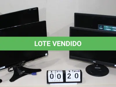 LOTE 020 - CONJUNTO MONITORES